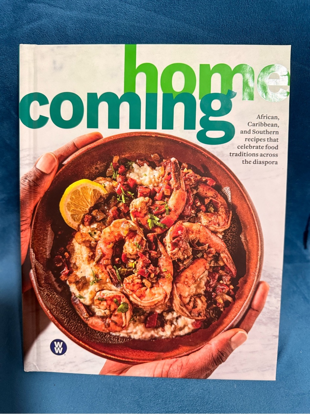 Homecoming Cookbook - Blue Cover